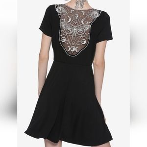 Midnight Hour Deaths Head Moth Dress XS